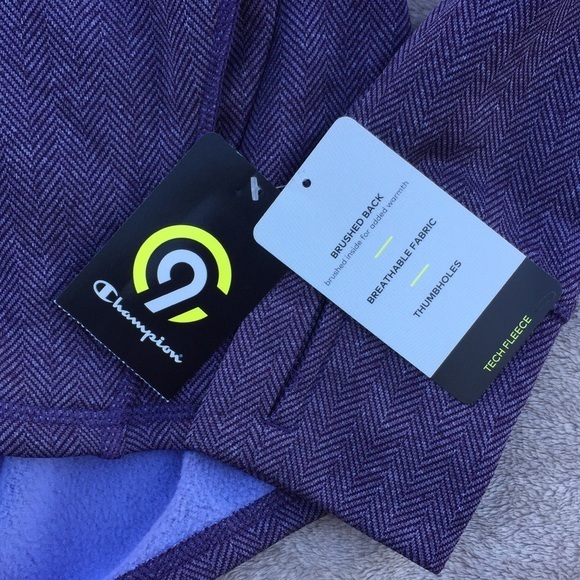 NWT Champion Tech Fleece Full Zip Jacket, … - Picture 3 of 10